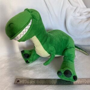 Disney Rex Green Dinosaur Plush Toy